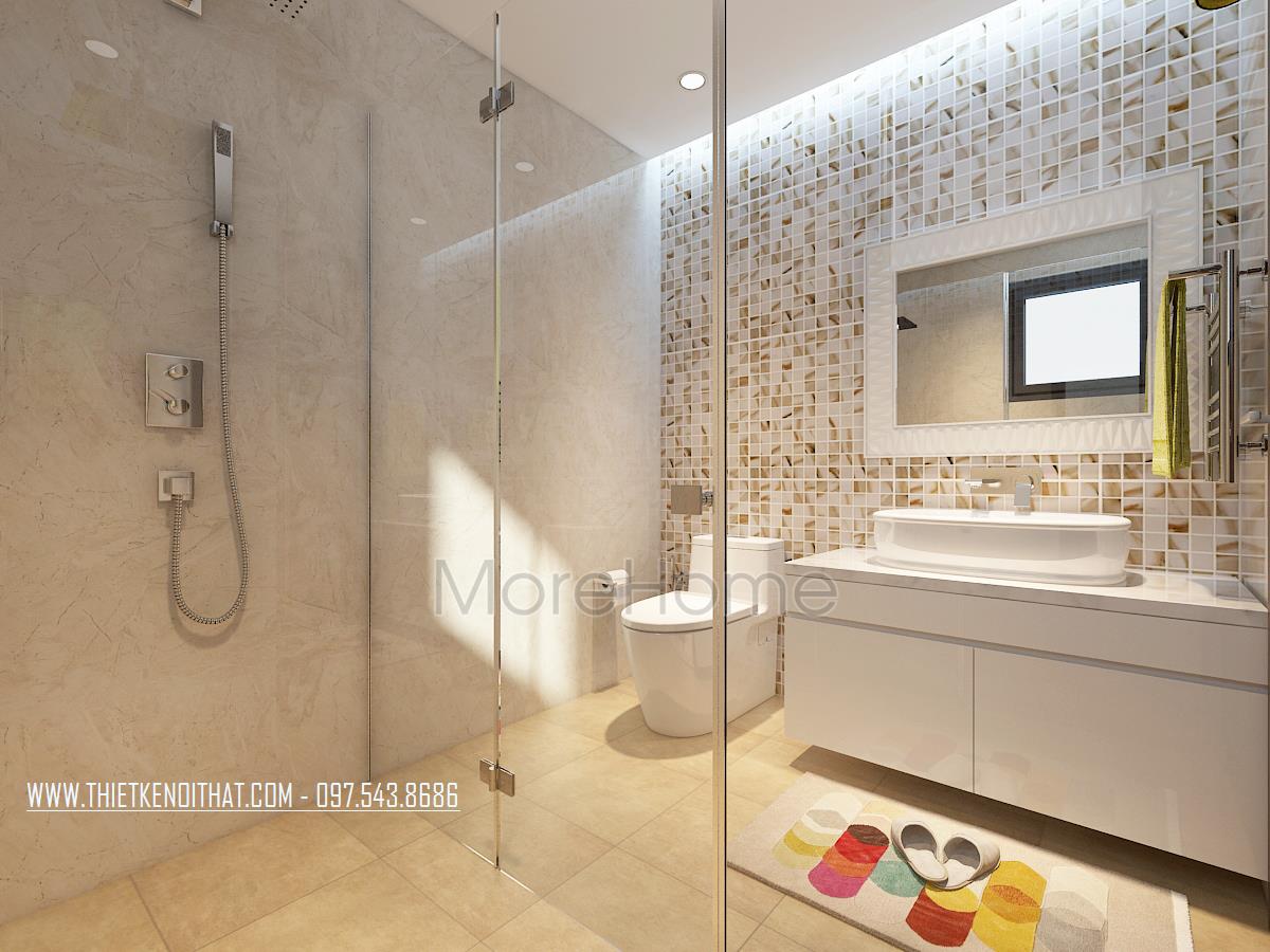  Lắp đặt vách tắm kính tại chung cư TRÀNG AN - HOÀNG QUỐC VIỆT